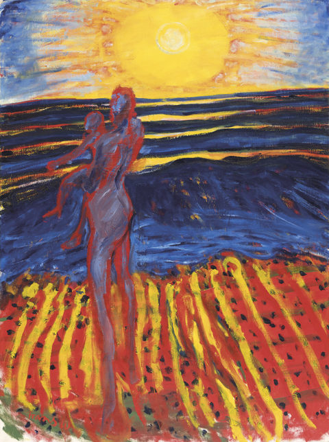 Vann – Mor, 156 x 116 cm, 1979