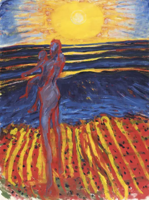 Vann – Mor, 156 x 116 cm, 1979