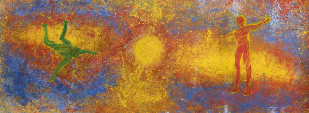 Vortex / Solen, 200 x 540 cm