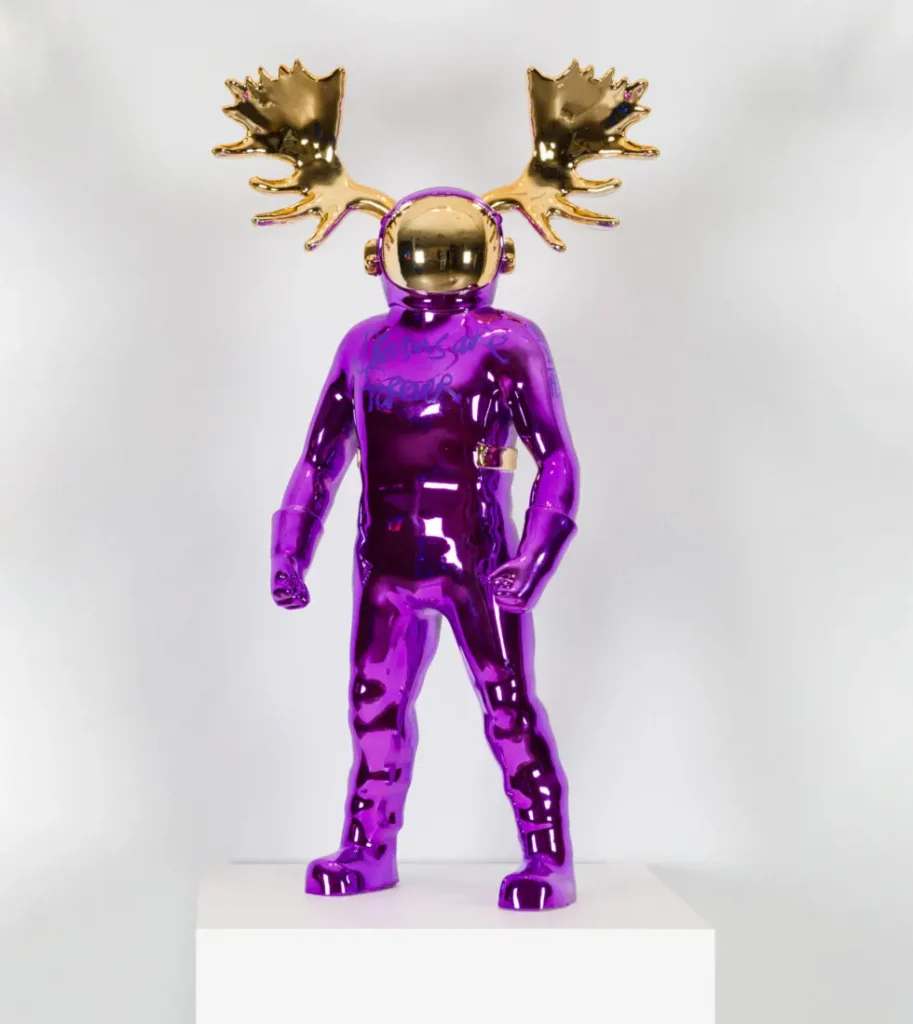 ntlers (Purple/Gold Small) av Brendan Murphy