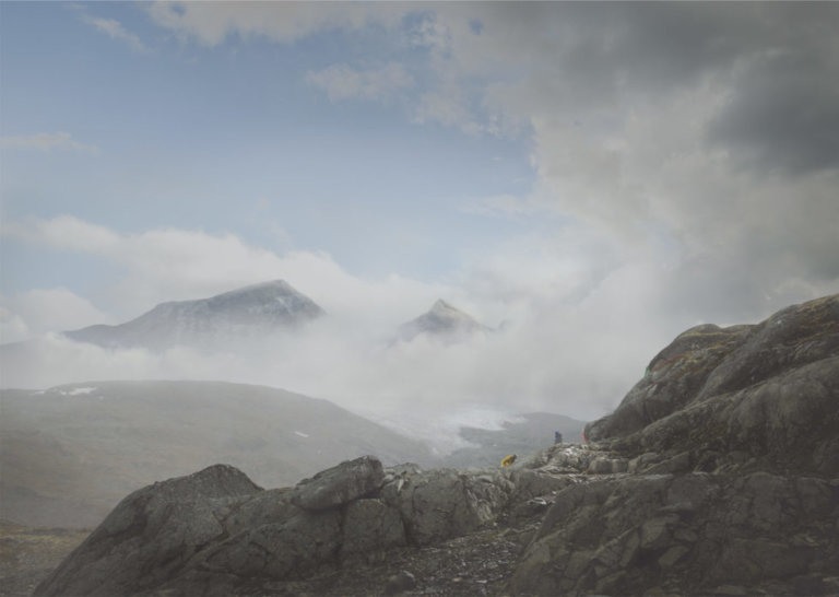 Heading into bad weather