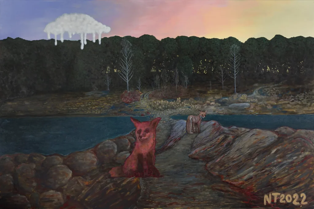 32 years later, 200 x 300 cm, maleri