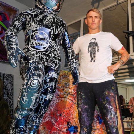 Artist Brendan Murphy & Boonji Spaceman